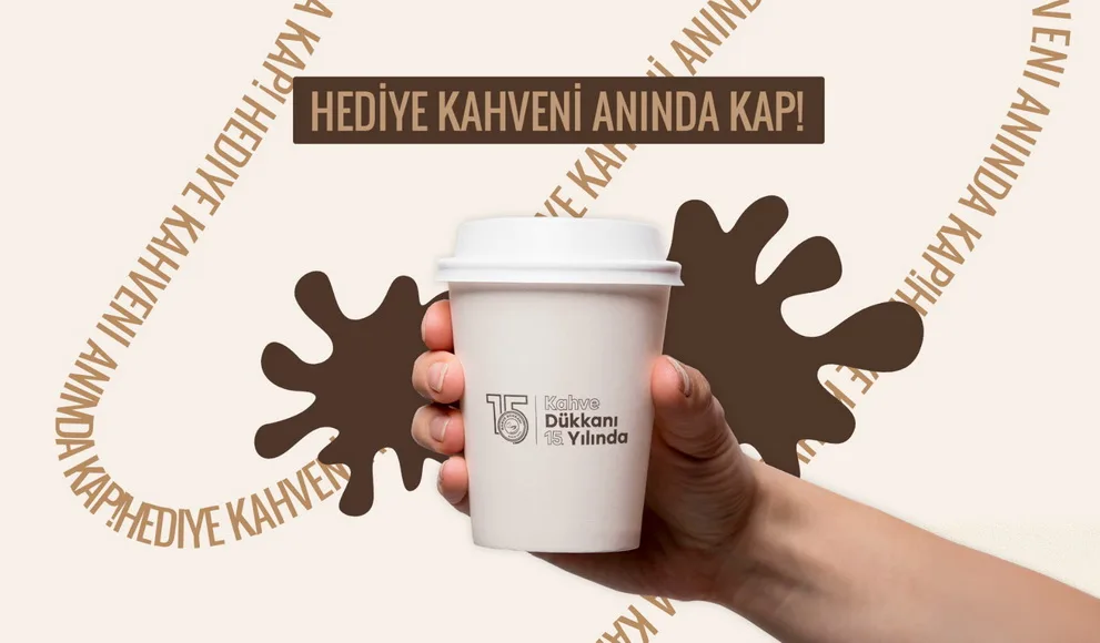 Hediye Kahveni Anında Kap!